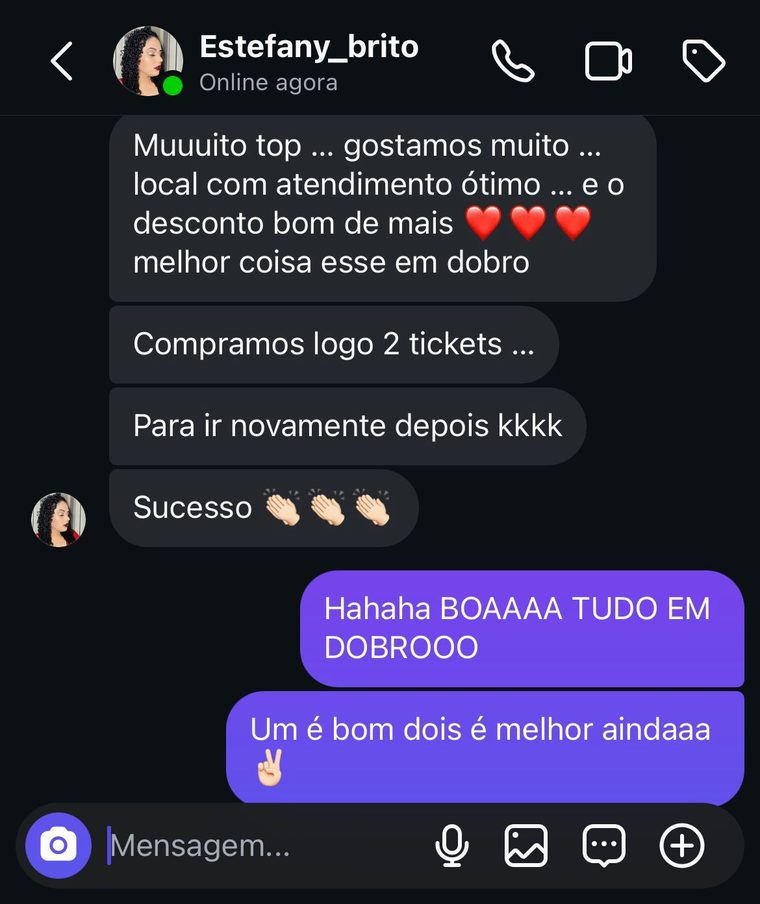 Depoimento de Estefany Brito — Fortal em Dobro
